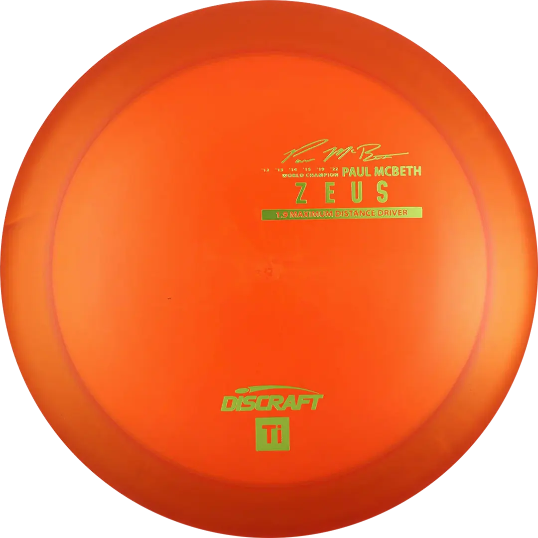 Titanium Zeus - Paul Mcbeth