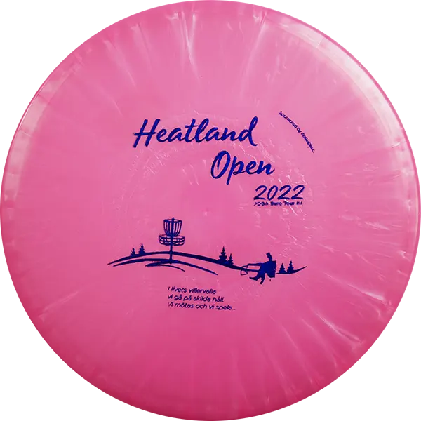 Pink Metallic (Blue Dots)