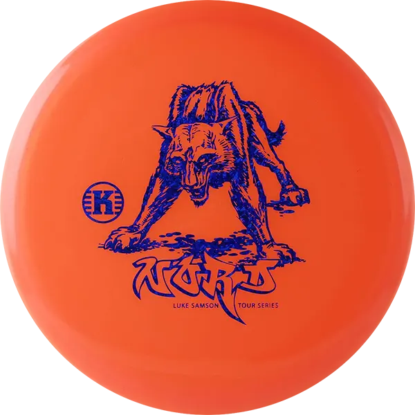 Orange Metallic (blue dots)