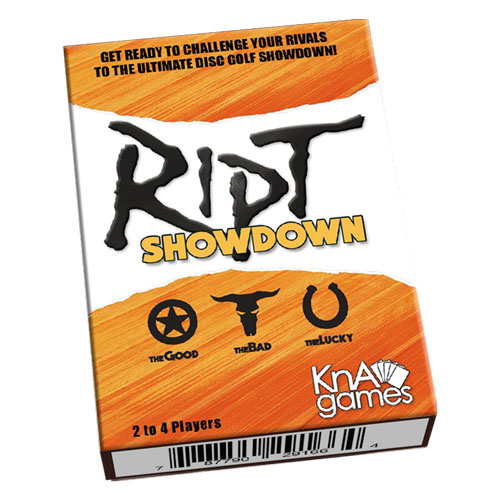 RIPT Showdown Disc Golf Card Game