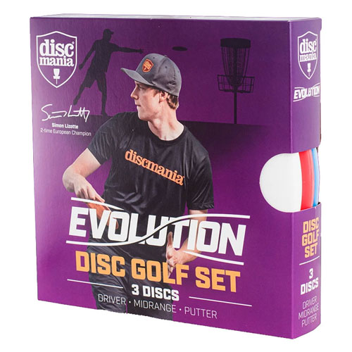 Evolution Starter Set - Starter Set (3 disc) - Discmania | Discsport - för Discgolf och Frisbee!